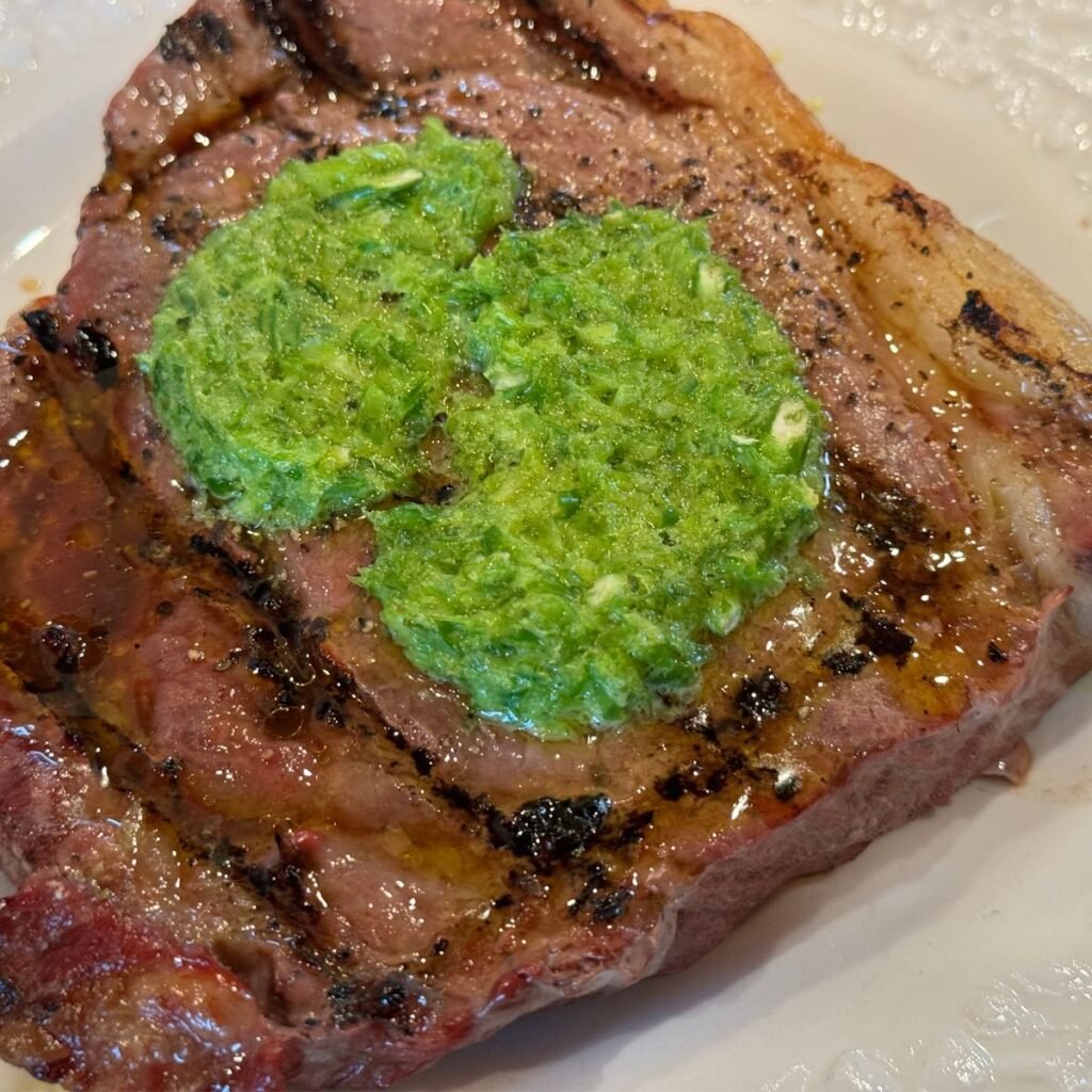 garlic scape butter