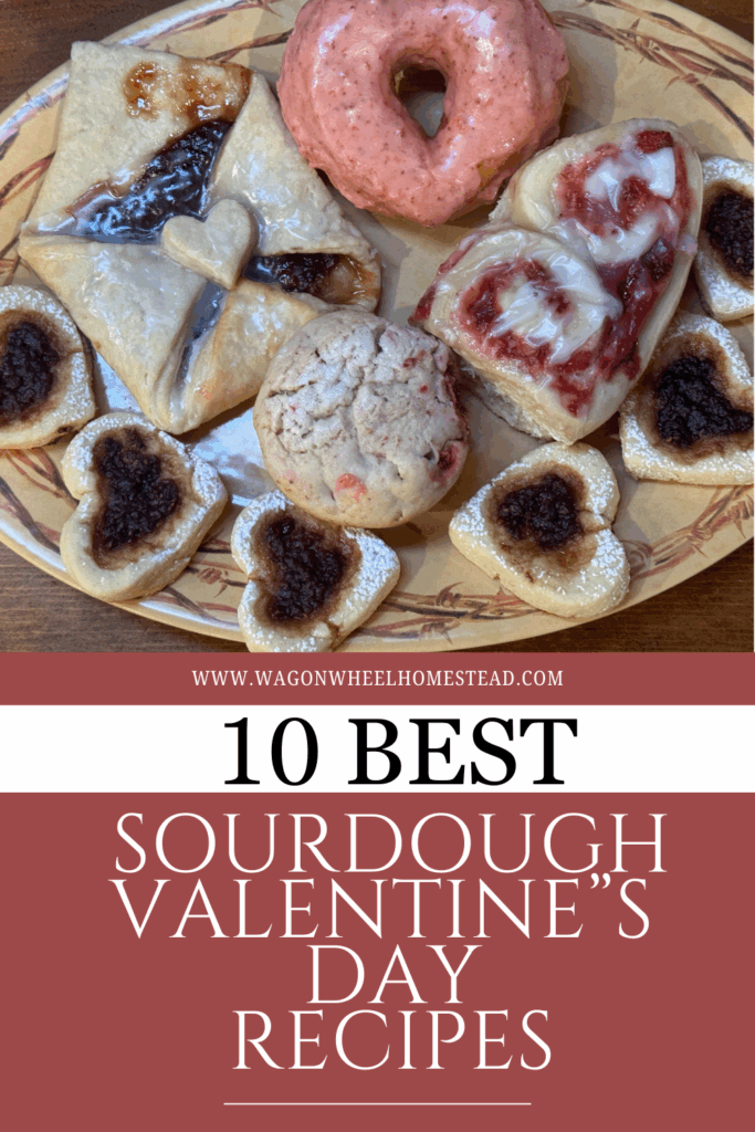 sourdough valentines day pin image