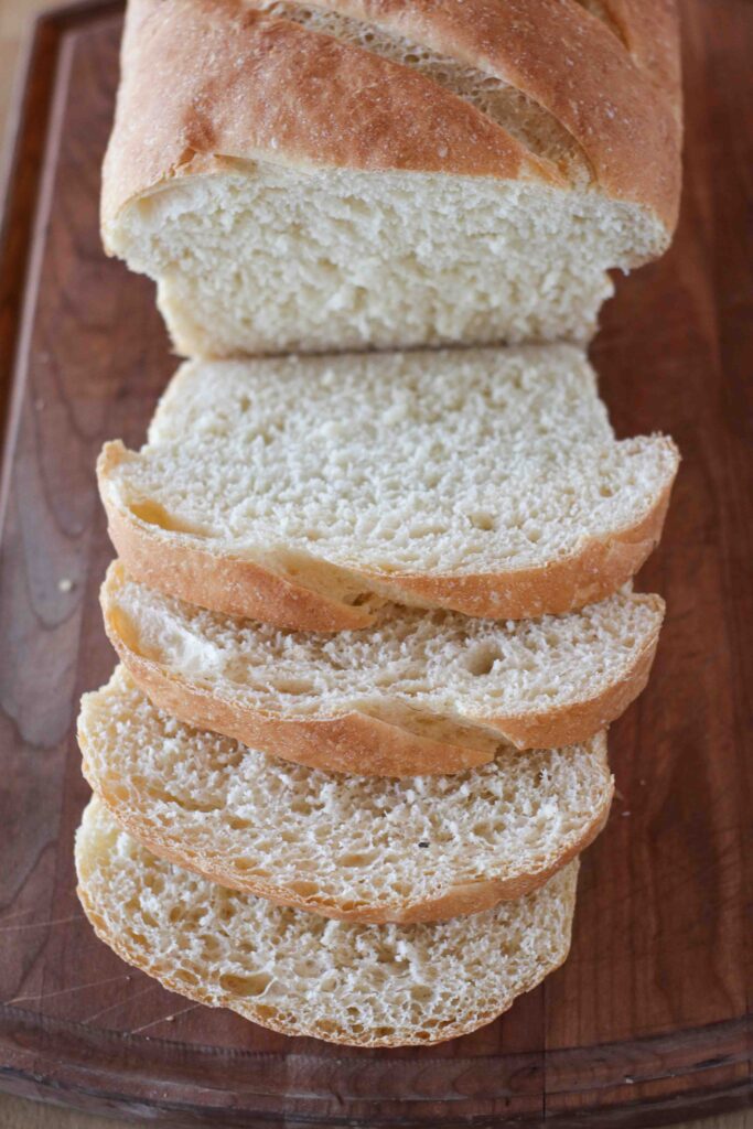 slicedsourdoughdiscardsandwichontowel