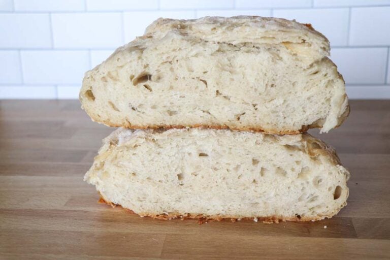 croissant sourdough bread stacked horizontal
