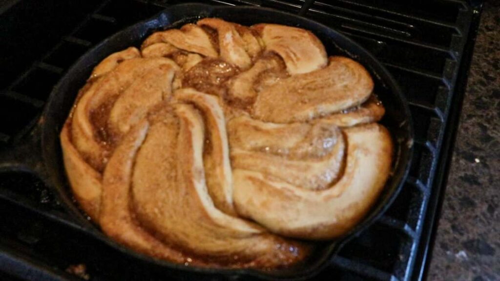 sourdough cinnamon twist baked