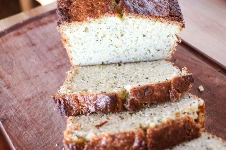 sourdough lemon zucchini bread