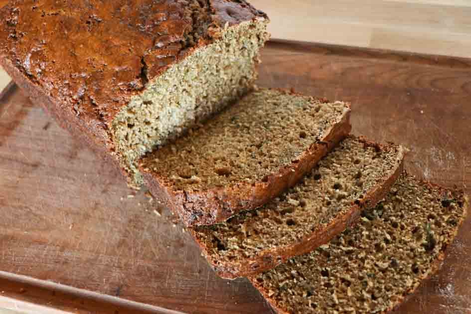 sourdough zucchini bread