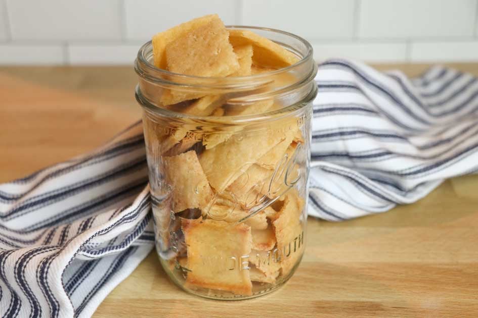 easy sourdough crackers