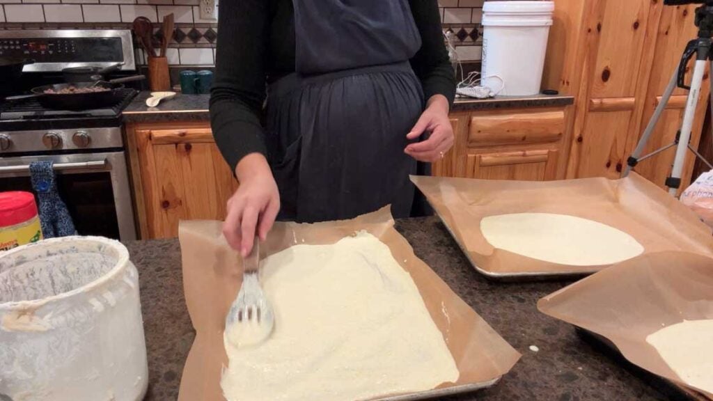 spreadable sourdough crackers