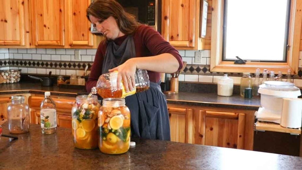 adding apple cider vinegar to fire cider