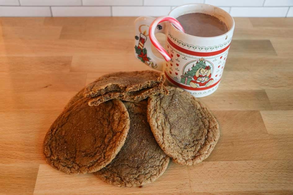 Sourdough Gingerbread Cookies