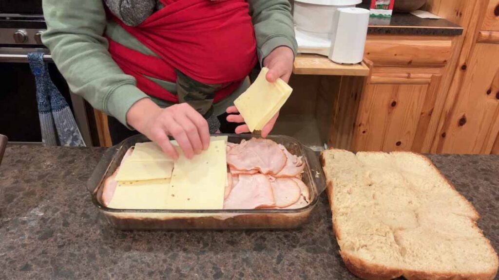 making sourdough sliders