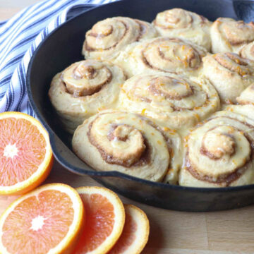 sourdough orange rolls