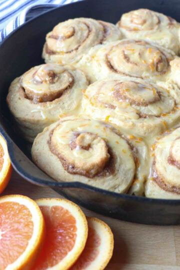 sourdough orange rolls