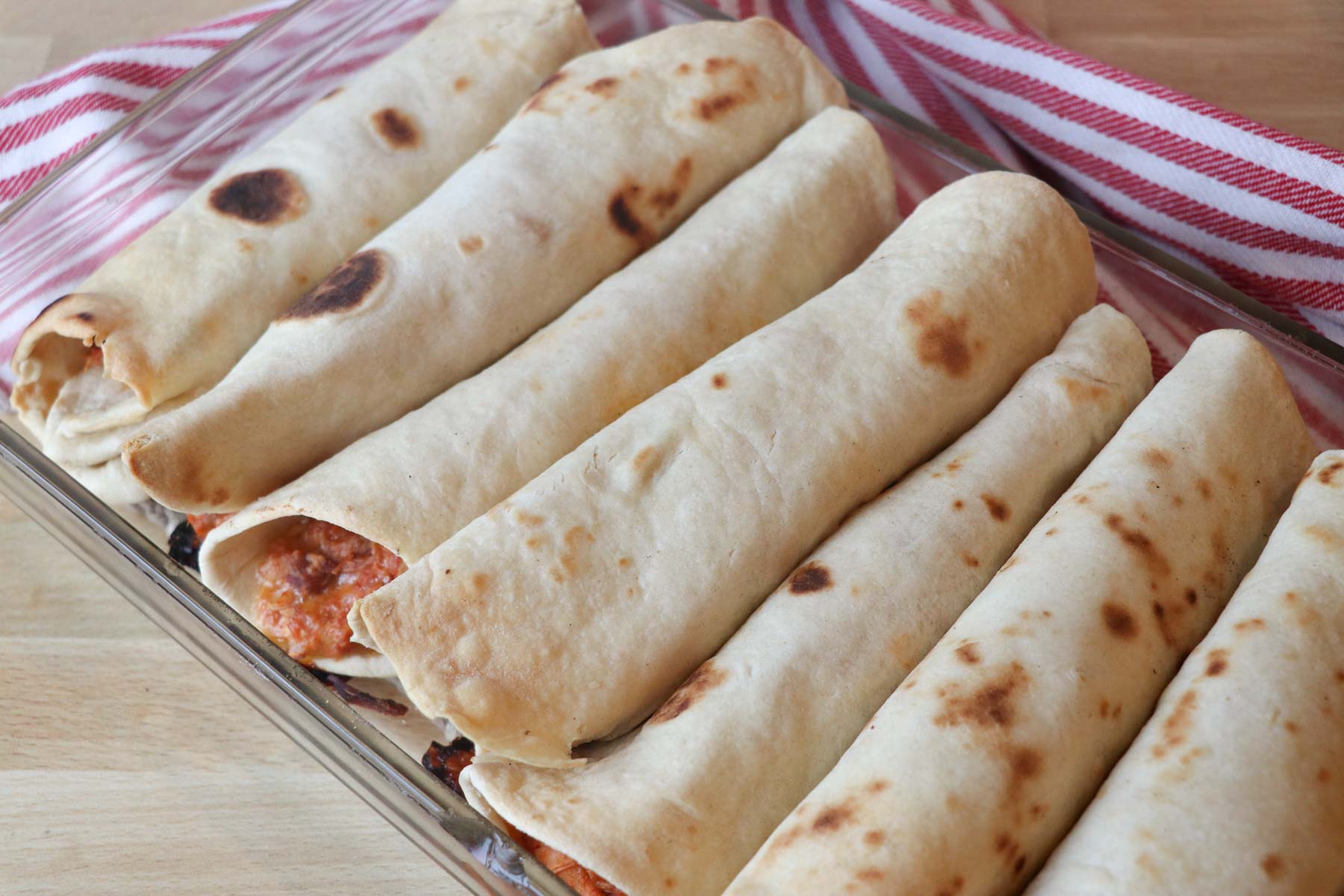 baked chicken taquitos