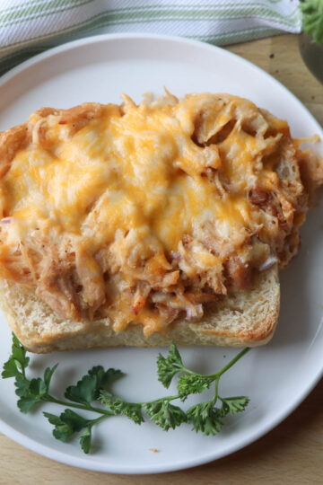 chicken melt with parsley square