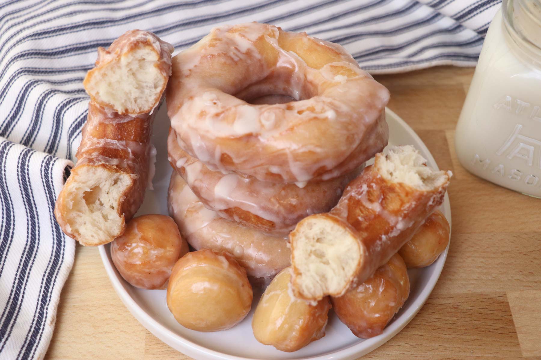 delicious sourdough donuts