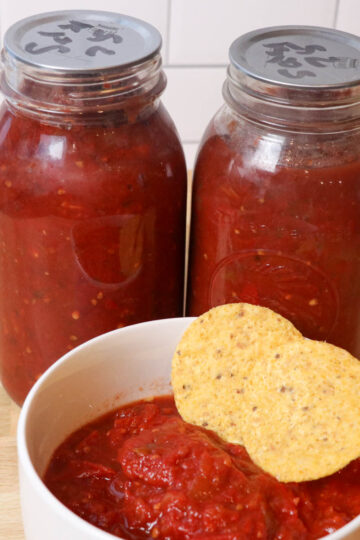 salsa with chips square