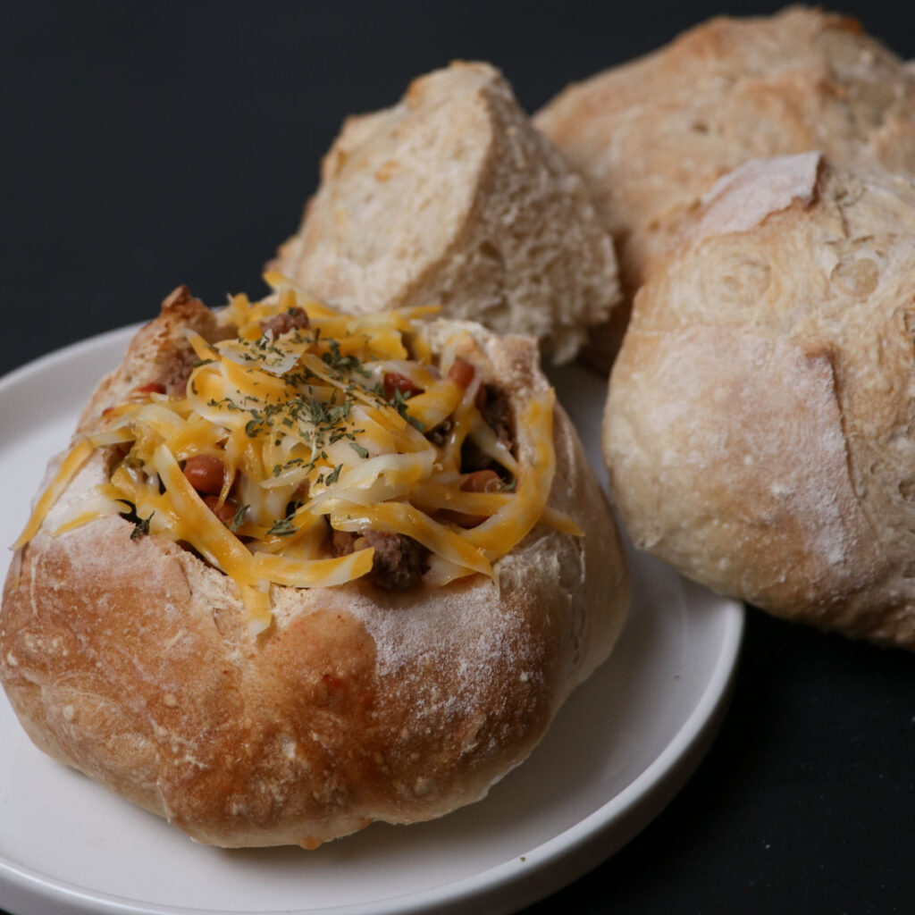 sourdough bread bowls square