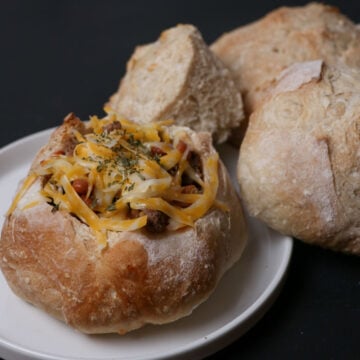 sourdough bread bowls square