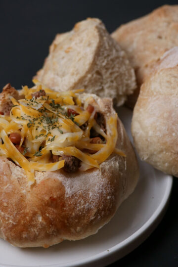 sourdough bread bowls square