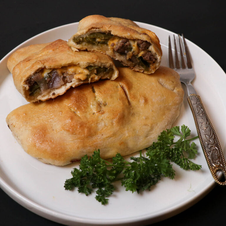 Easy Sourdough Calzone Recipe - With Video