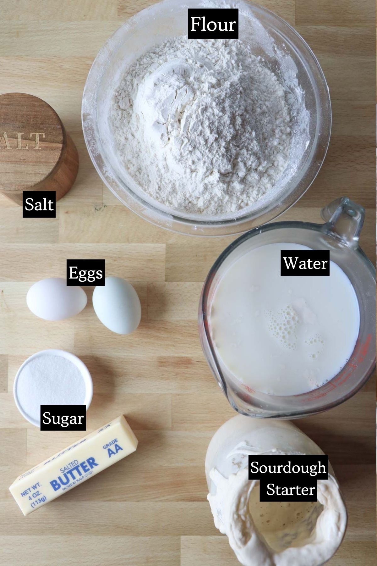 sourdough hoagie roll ingredients