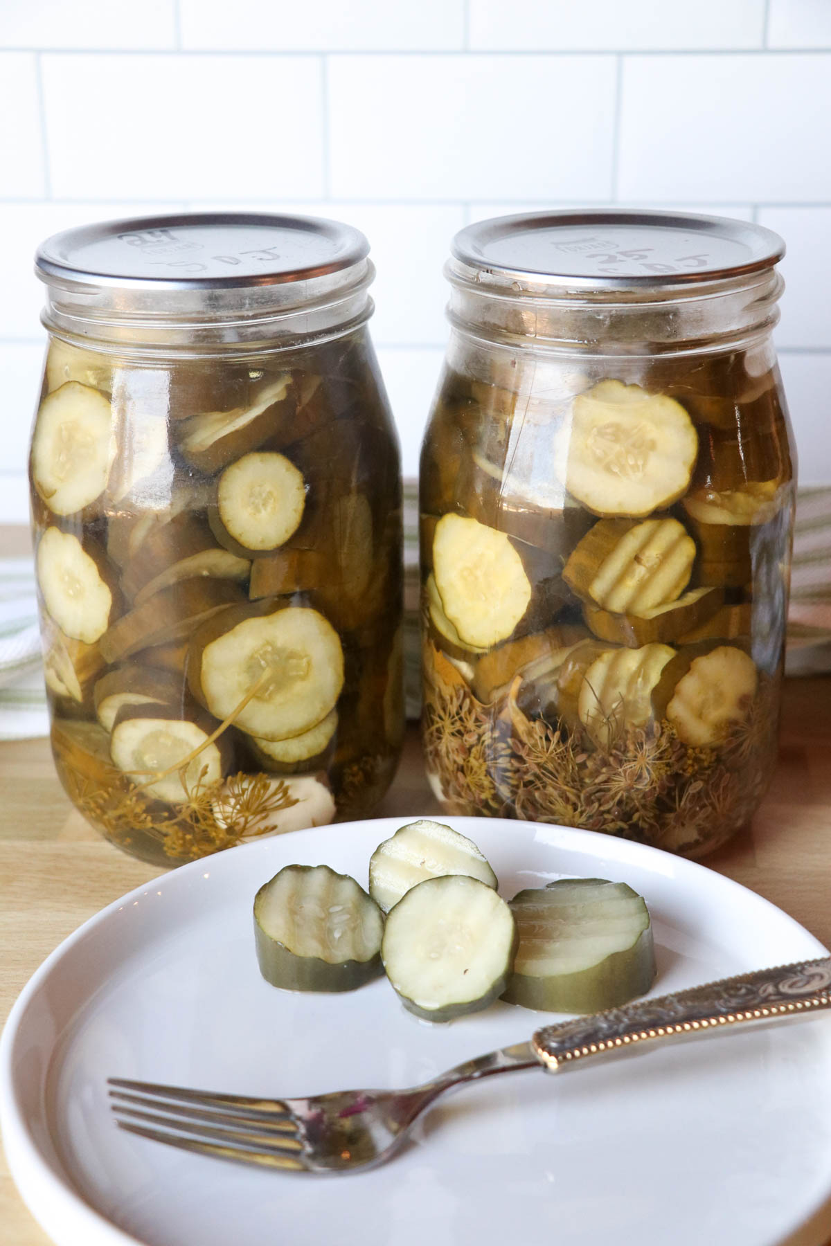 sweet dill pickles