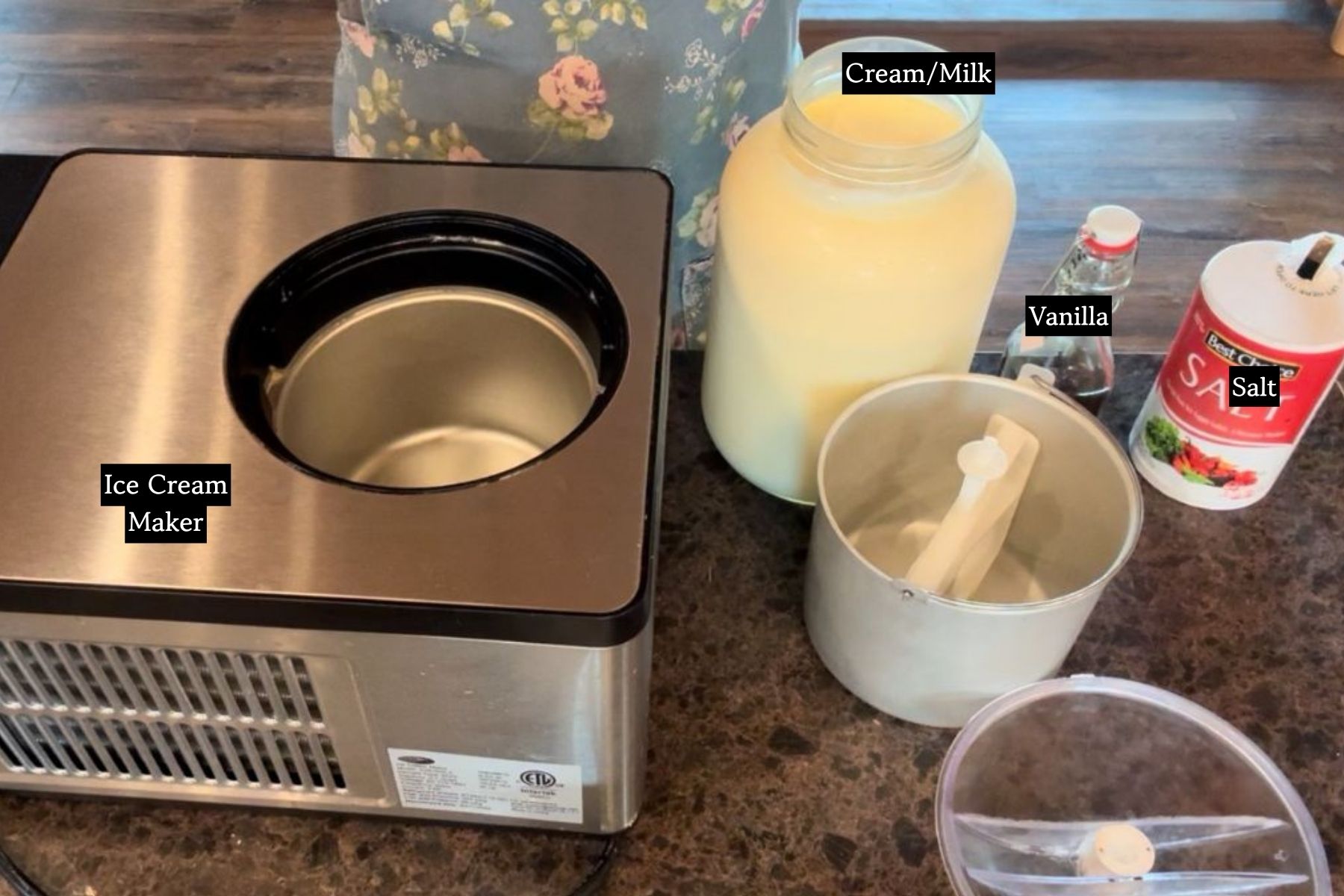 ice cream ingredients